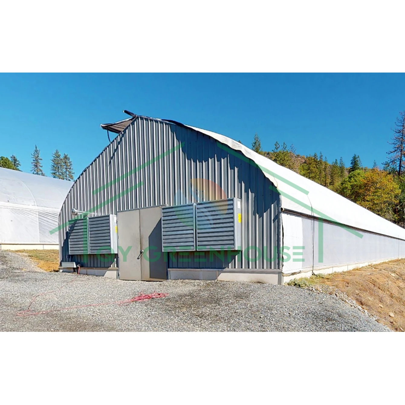 Mushroom Greenhouse Single Plastic Film /Po/ PE Film Plastic/Agricultural Tunnel Light Deprivation Black Greenhouse for Mushroom