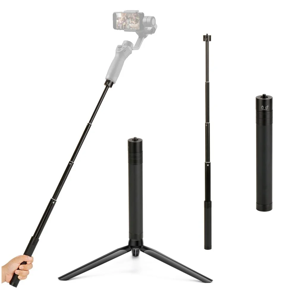 Stabilizer Gimbal Flexibility Extended Rod Pole Solid Stick For Dji Osmo 5 Mobile 3 4 FeiYu Zhiyun Smooth isteady Accessories