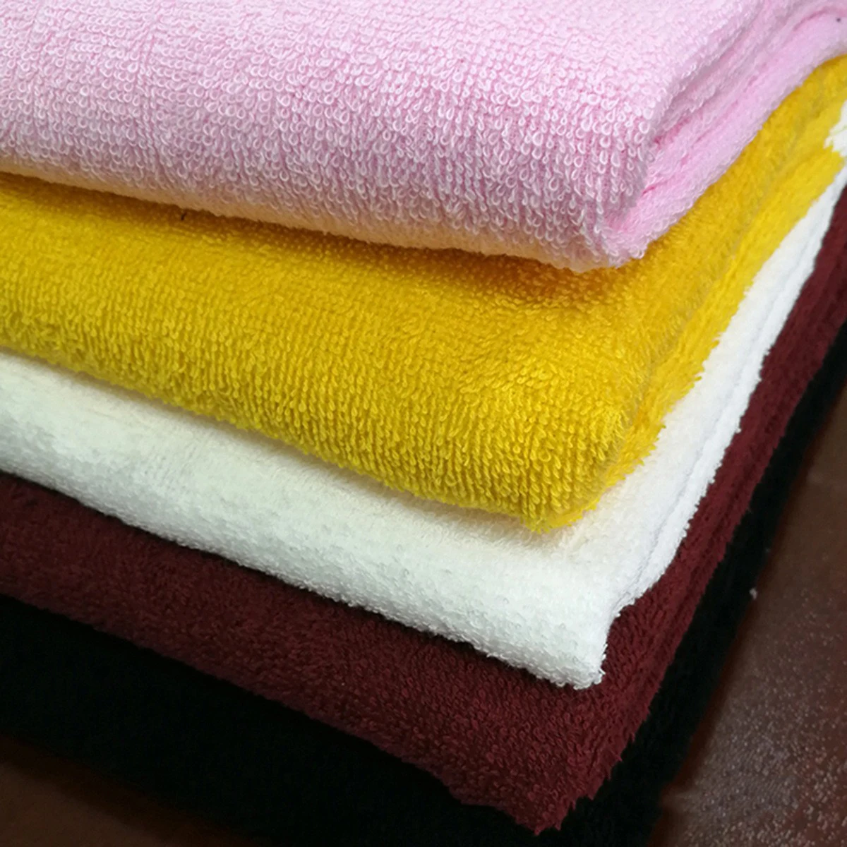 Double-Faced Terry Fabric Roll Organic Woven Cotton Microfiber Bath Towel Bathrobe for Hotels Terry Cloth Fabric by the Yard