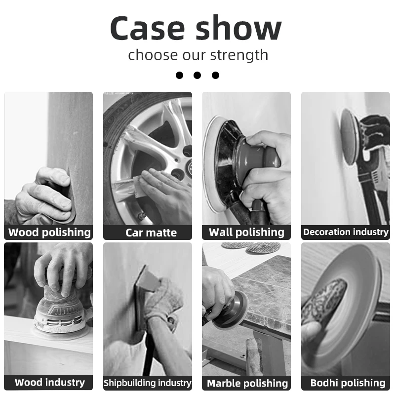 125mm orbital sanding discs abrasive sand disc Aluminum Oxide round E-weight Red Sandpaper 125mm Sanding Disc sand paper p120