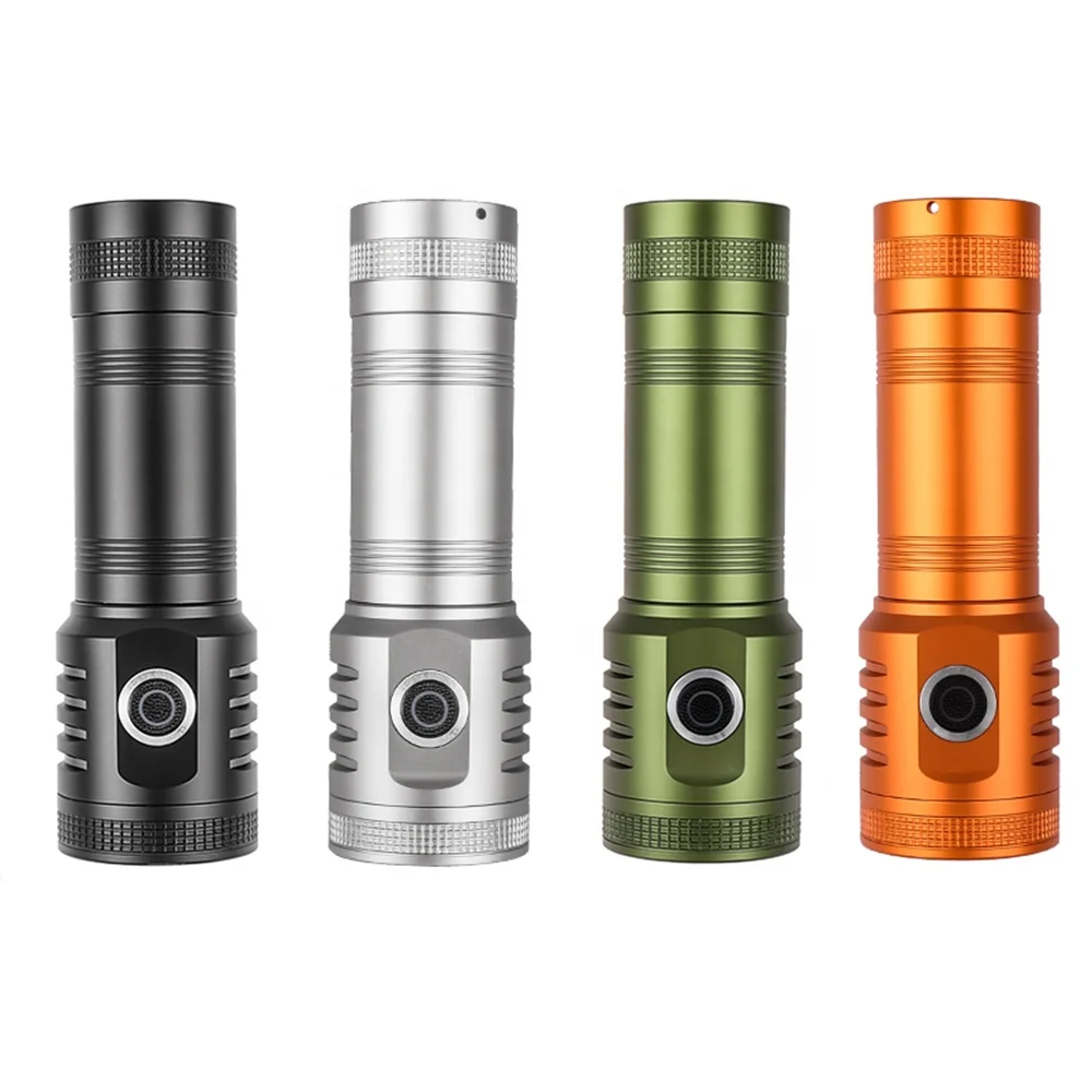 Маленький фонарик 8 шт. XPG светодиодный 3000 люмен портативный 4 вида цветов мощный фонарь Поддержка выходного сигнала Power Bank