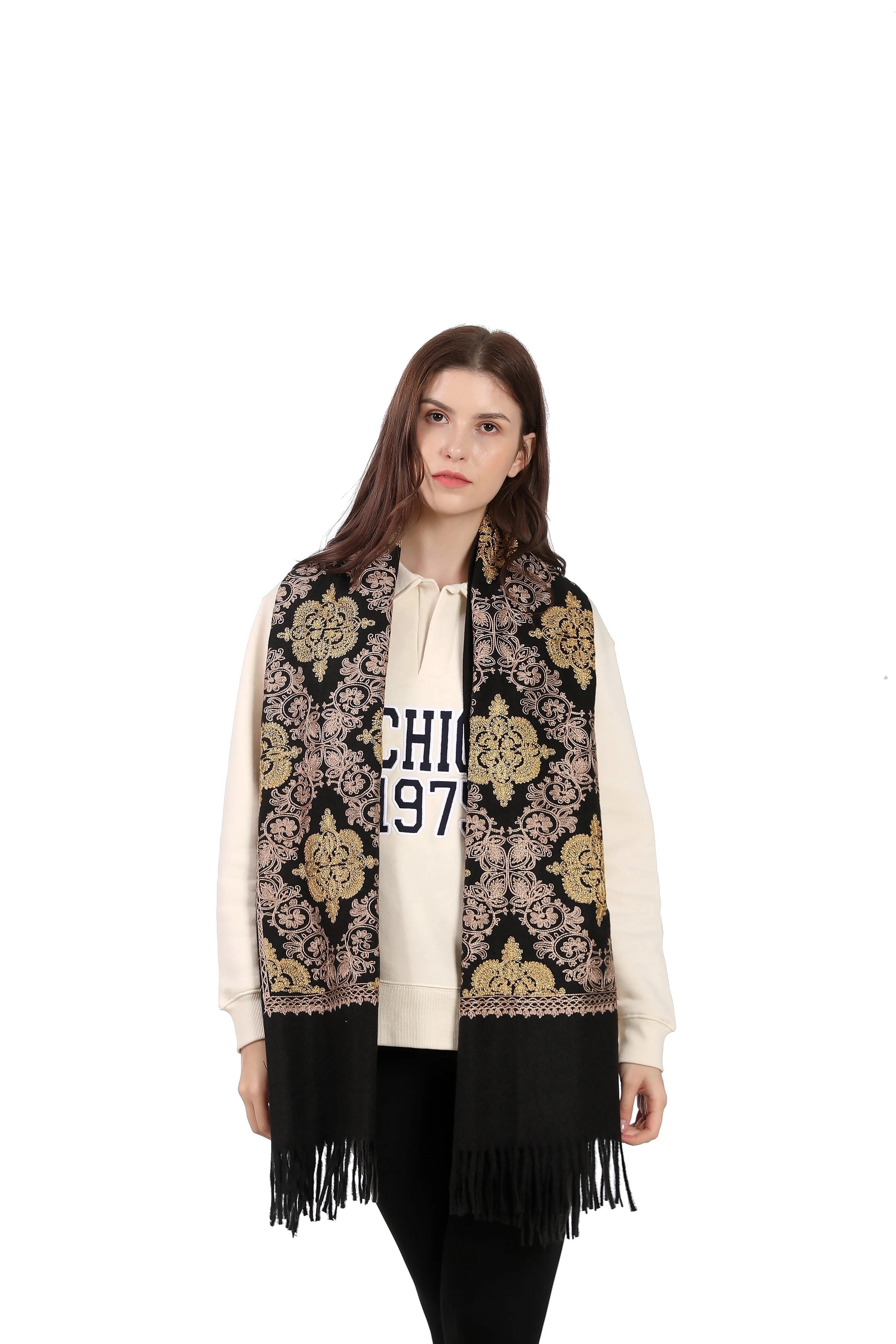 In Stock New Arrival Custom Designer Scarf Digital Printing Square 250 G Satin Scarf For Women Free Sample