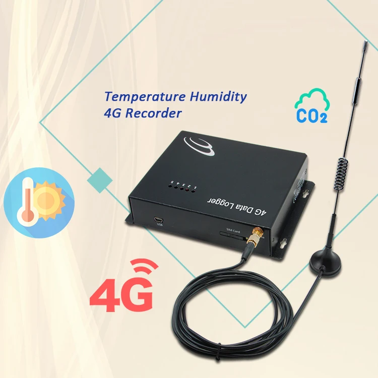 RS485 Modbus CO2 Controller Digital Sensor For Air Quality Monitoring Data Logger Temperature Monitoring Device