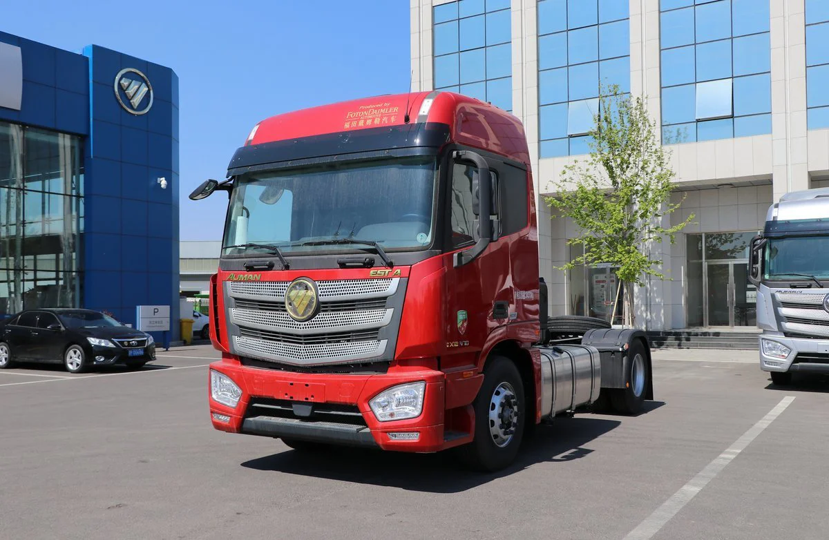 Hot sales Foton Auman EST-A Tractor 4x2 460hp Diesel Euro5 tractor head trailer head truck for sale in 2024