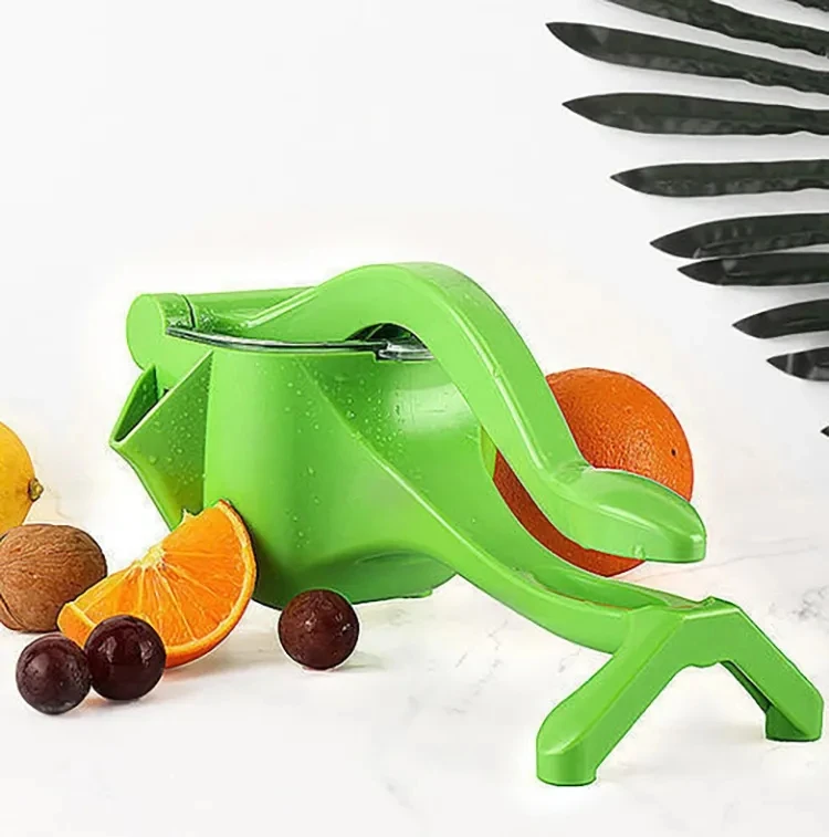 Portable Multifunctional Plastic Manual Fruit Hand Press Lemon Juicer