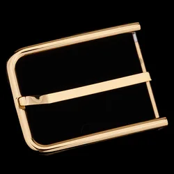 Wholesale Custom High Quality 35mm Pin Buckle Stainless Steel Pvd Plating Belt Buckle