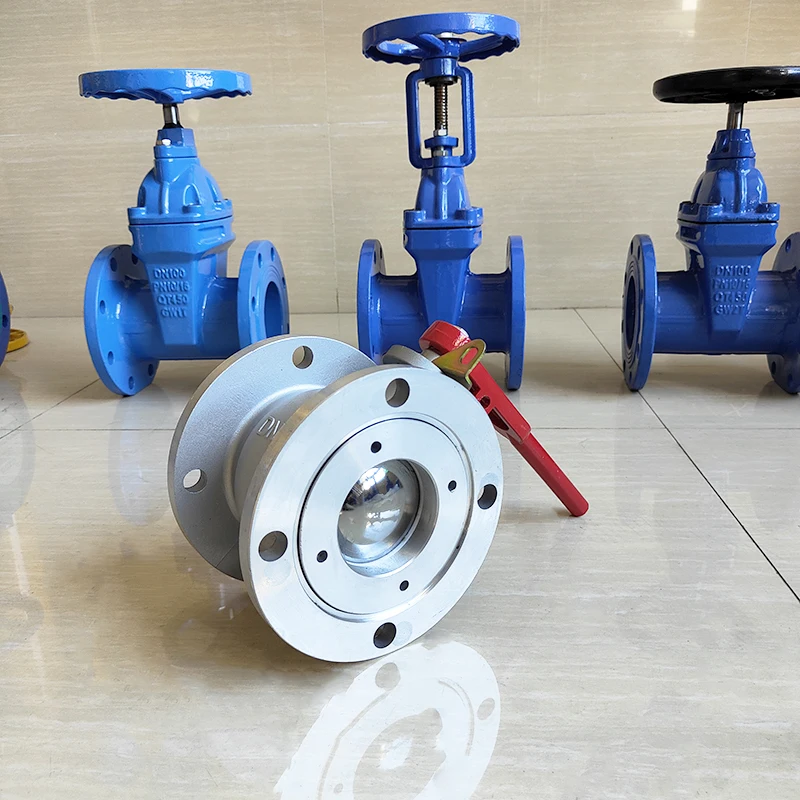 China supplier aluminum tanker ball valve flangeless 1.0-1.6Mpa ball valves