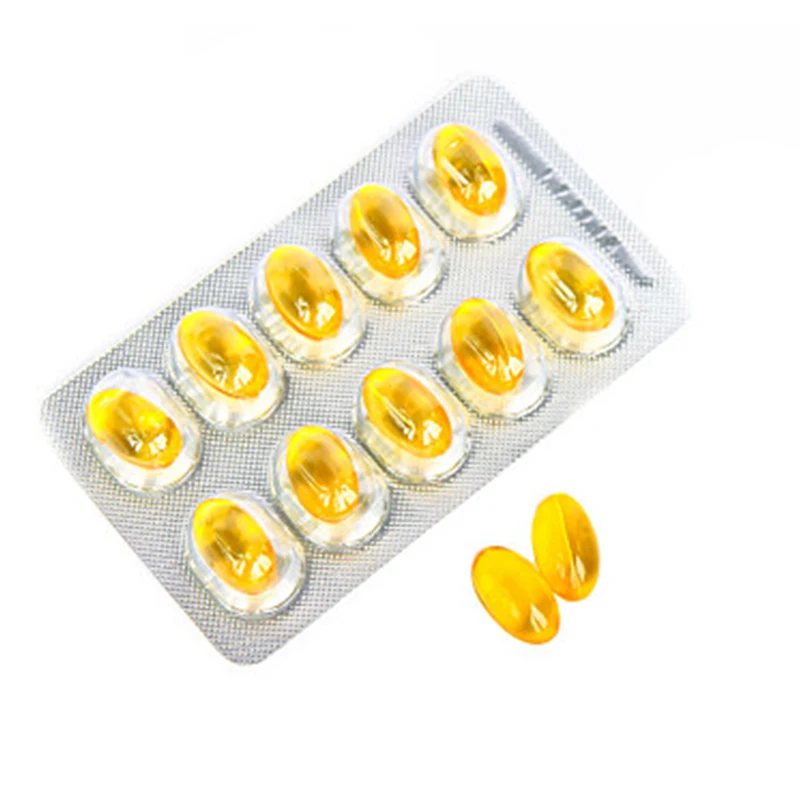OEM Food Supplements Vitamin D3 Liquid Omega 3 Salmon Fish Oil Softgel In Bulk Fish Oil Soft Capsules