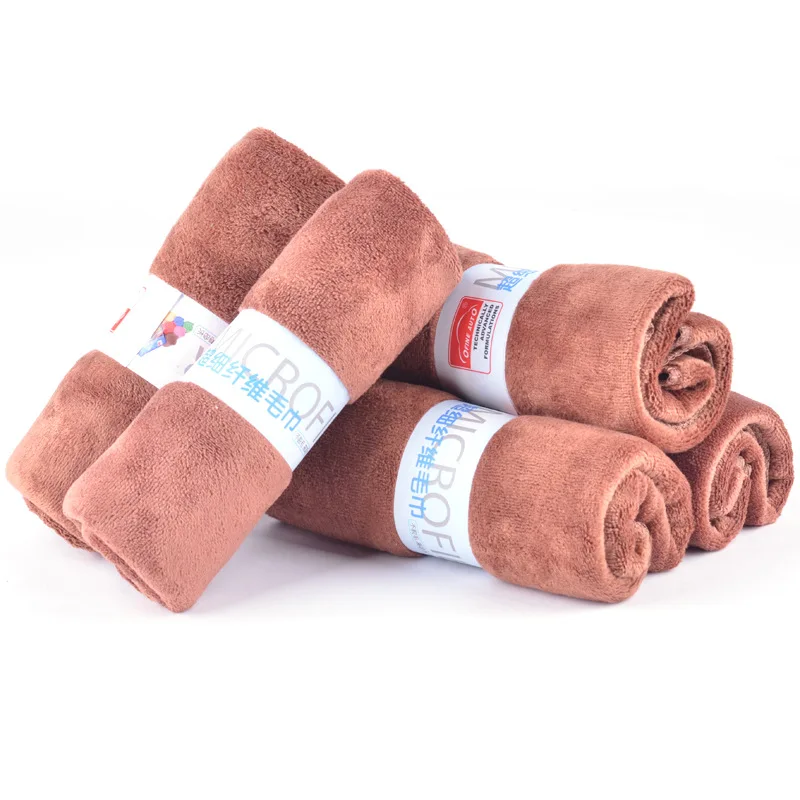 Профессиональное большое кухонное полотенце полотенца для мытья автомобиля толстая махровая ткань