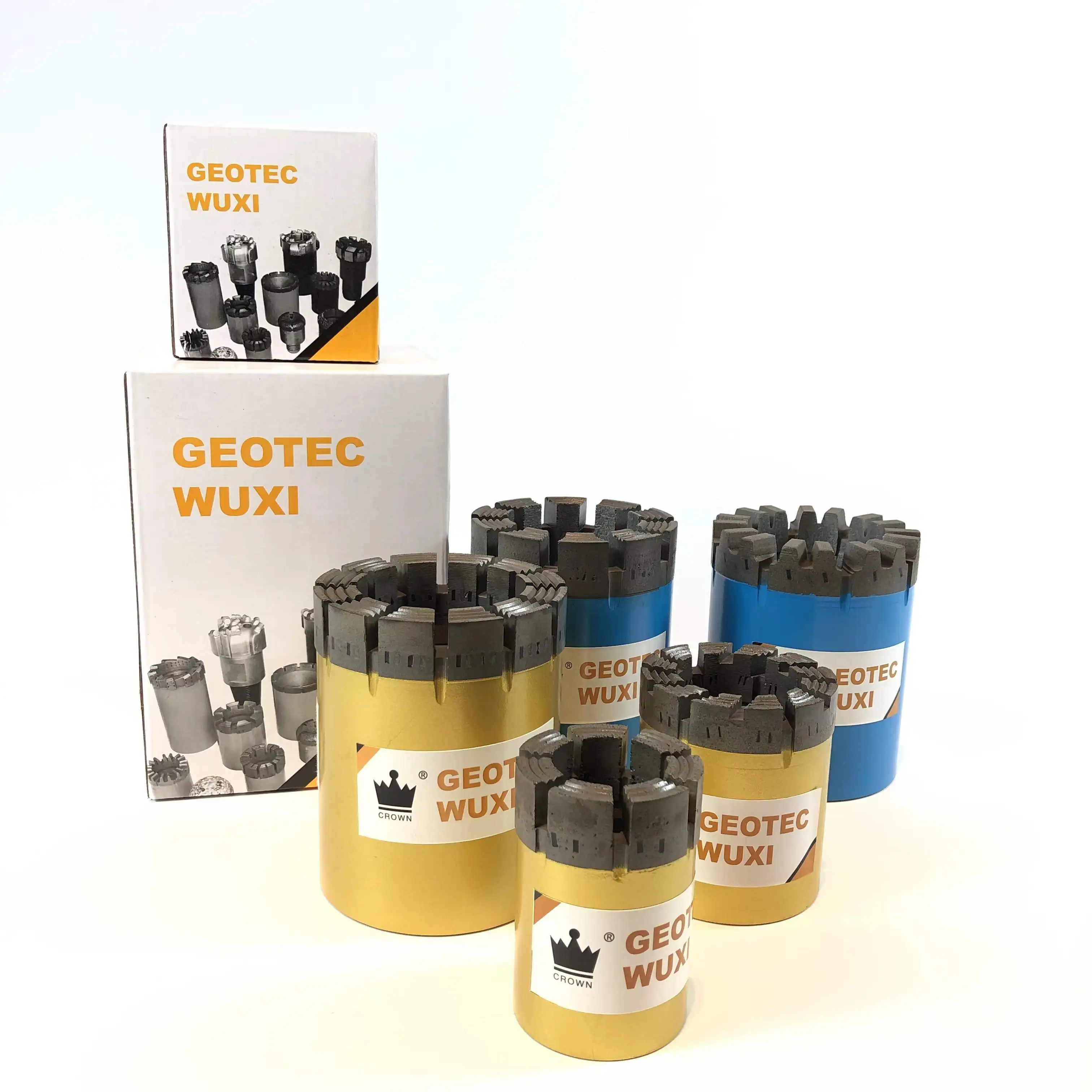 Geotec Wuxi CROWN new arrival SMD grade 7mm HQ impregnated diamond core bit rock oil well drilling drill bits