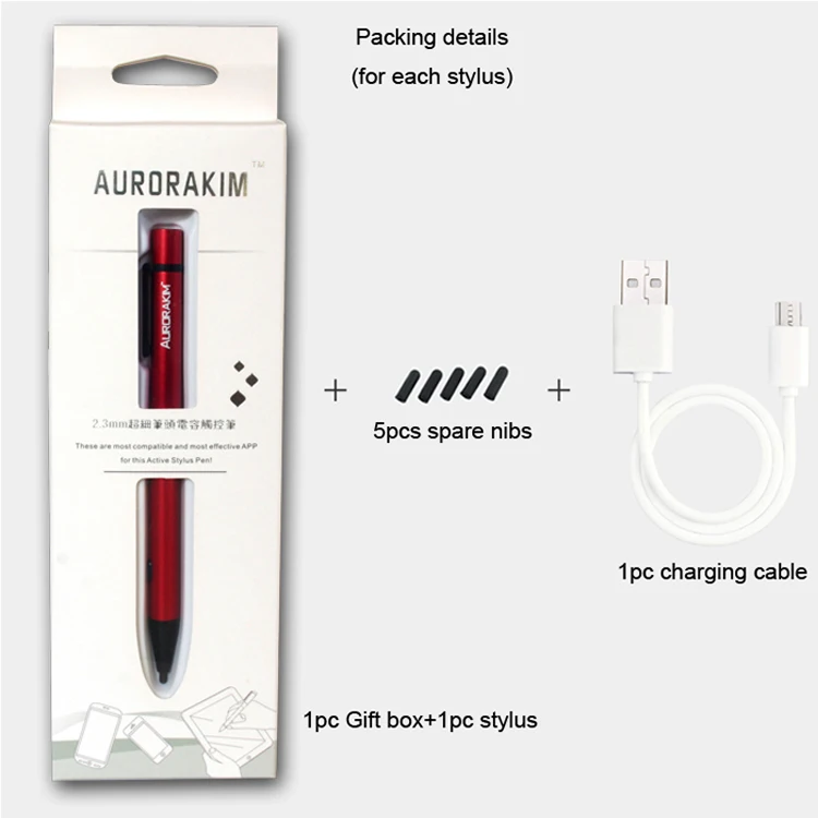 
Capacitive Stylus Promotional Stylus Pen/Stylus Touch Screen Pen/Metal Stylus Pen With Logo 