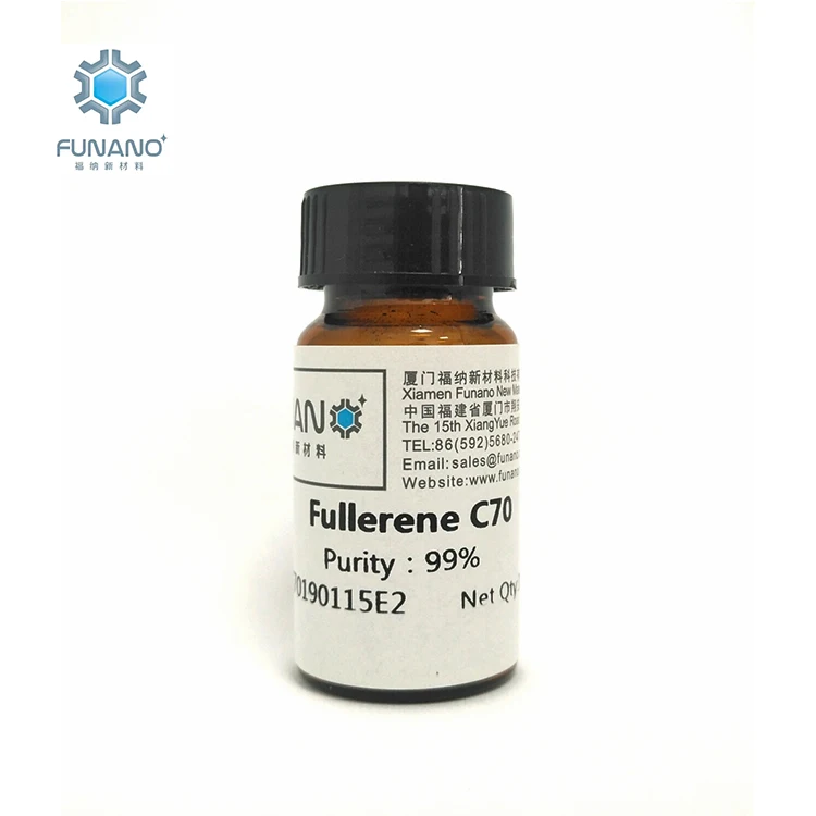 
Manufacturer Funano High Milled Pure Carbon Fiber Powder Tempered Steel Chemicals Raw Materials Fullerene C70 99% 