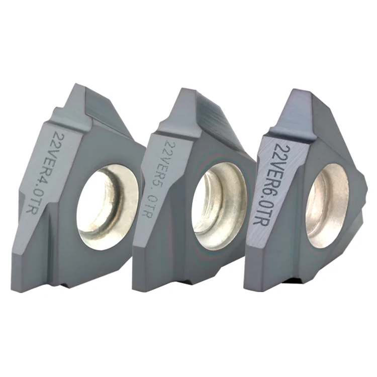 CNC Automatic Machining Indexable milling inserts Tungsten carbide Thread Whirling Inserts For bone screw