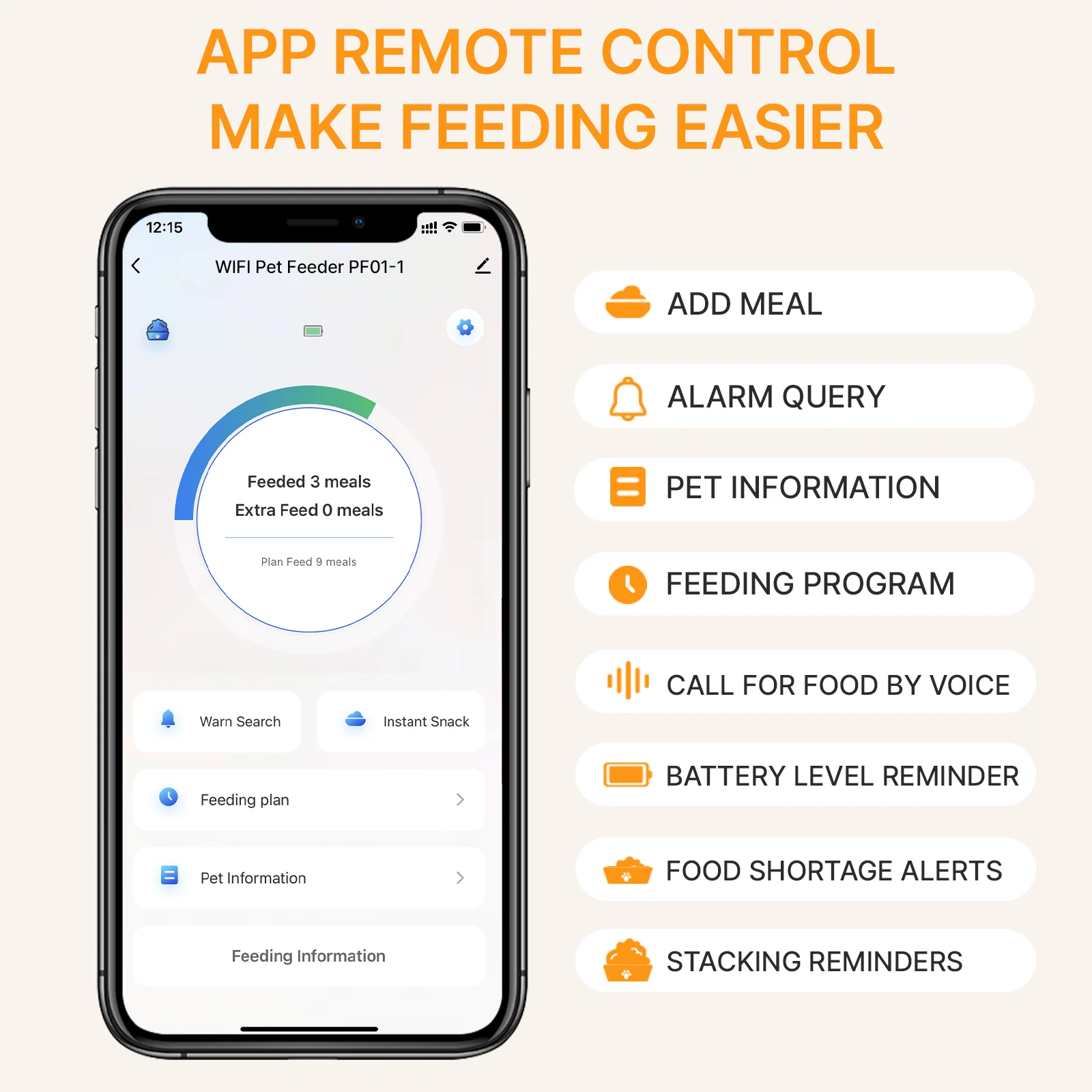 Petsuper hot selling wholesale cats food feeder dog popular automatic pet feeder