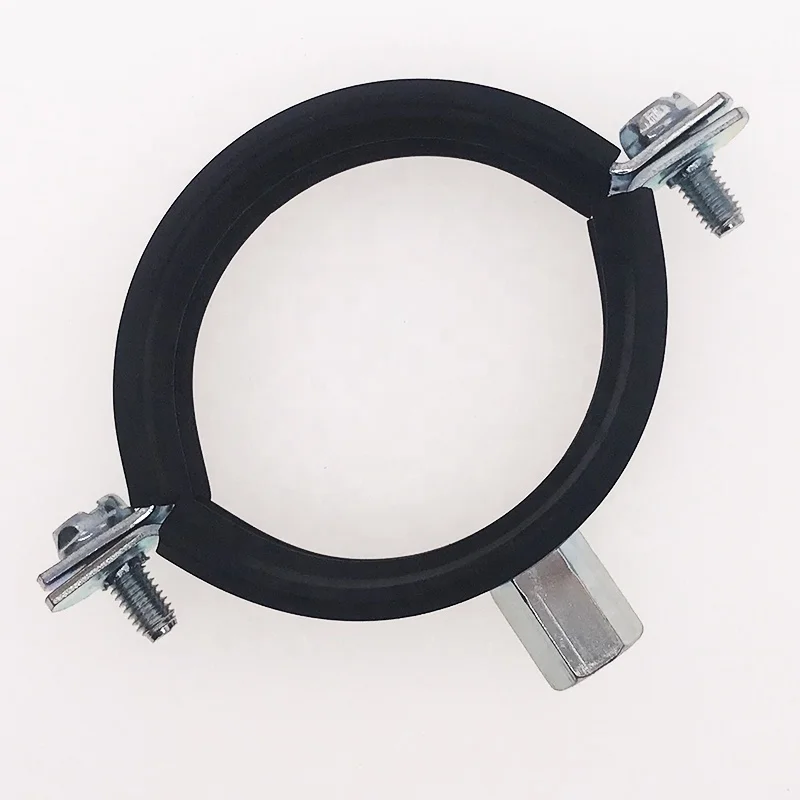 Pipe Clamp Bracket Steel M10 Zinc Plated exhaust pipe clamp quick release pipe clamps