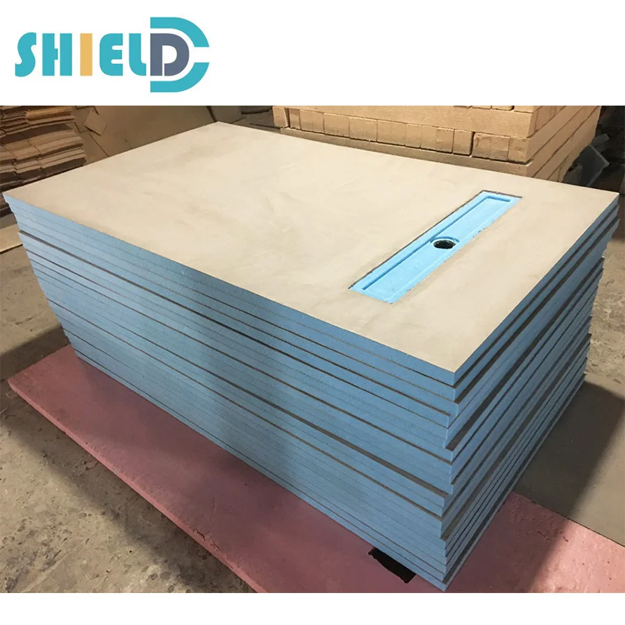 Wedi type stainless steel shower tray