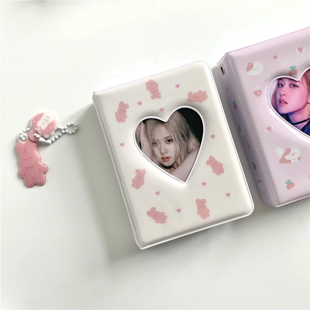 Ins Cute Tiger  Cat Bear  3-inch Polaroid Mini Album Star Chasing Album  Small Card Collection