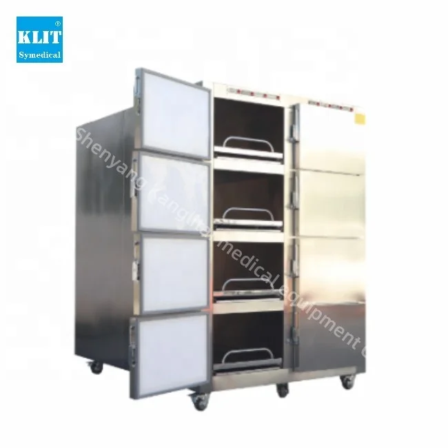Funeral Equipment Mortuary Refrigerator for Sale Automatic Defrosting 12 Body Mortuary Freezers