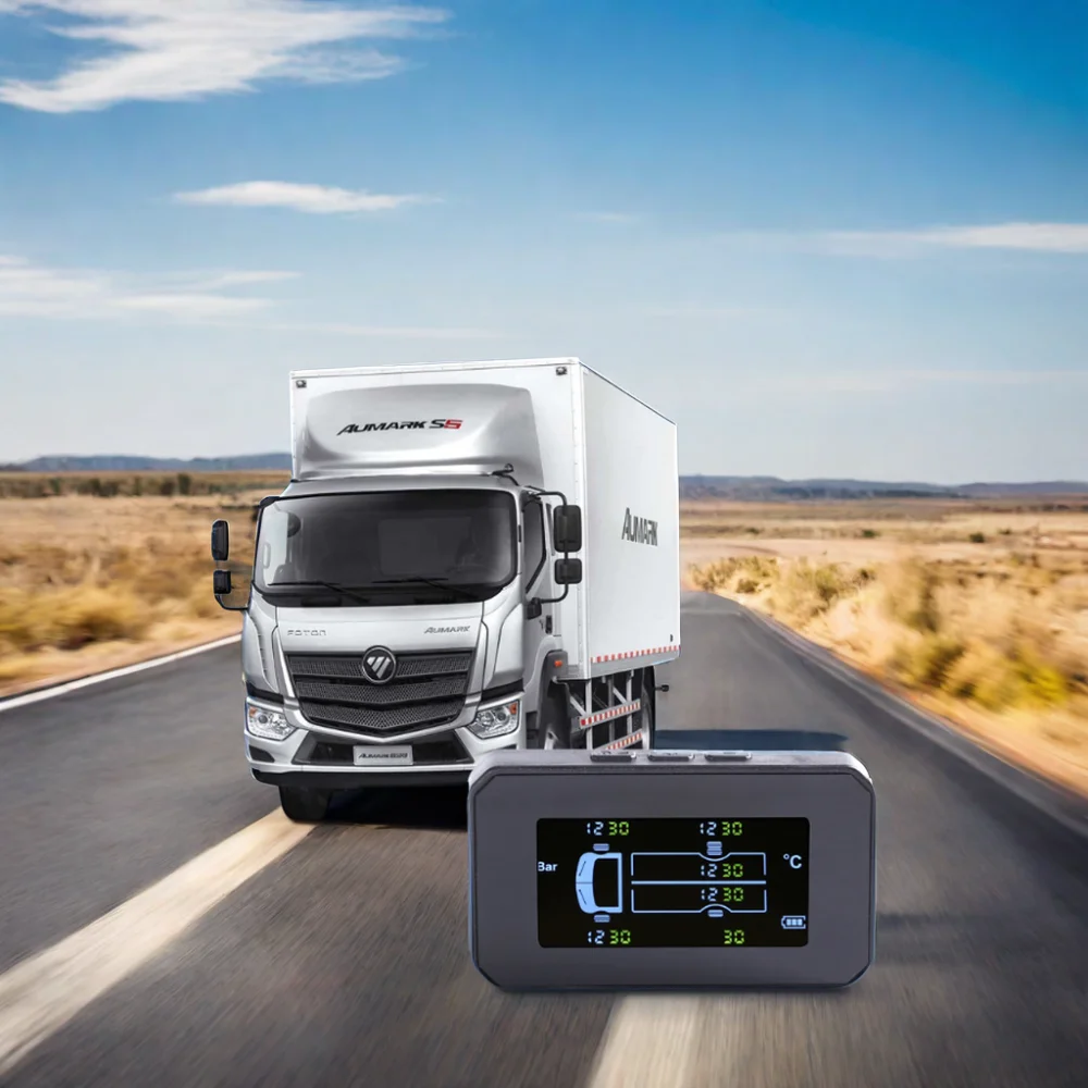 Direct Factory 6 Wheel Tire Pressure Monitor High-Efficiency TPMS Tire Gauge for Trailer Bus Truck