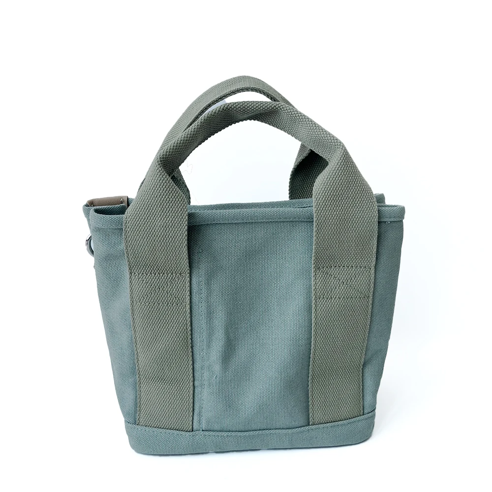 Canvas Crossbody Bag Organic 100% Cotton Mini Promotional Tote Bag