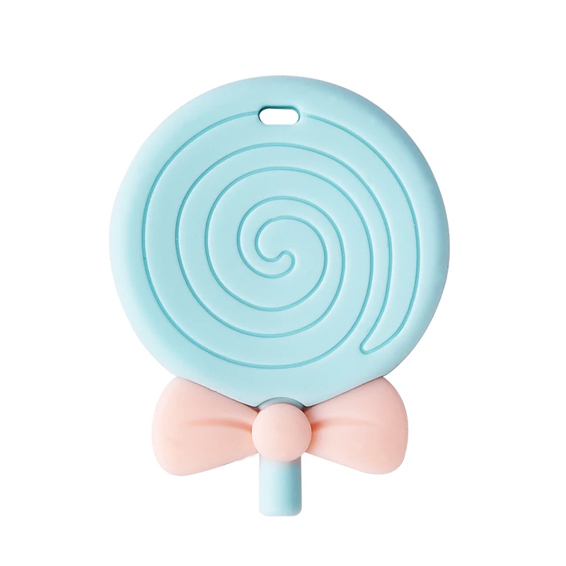 2021 Wholesale Custom BPA Free Candy Chew Toys Silicone Baby Teethers