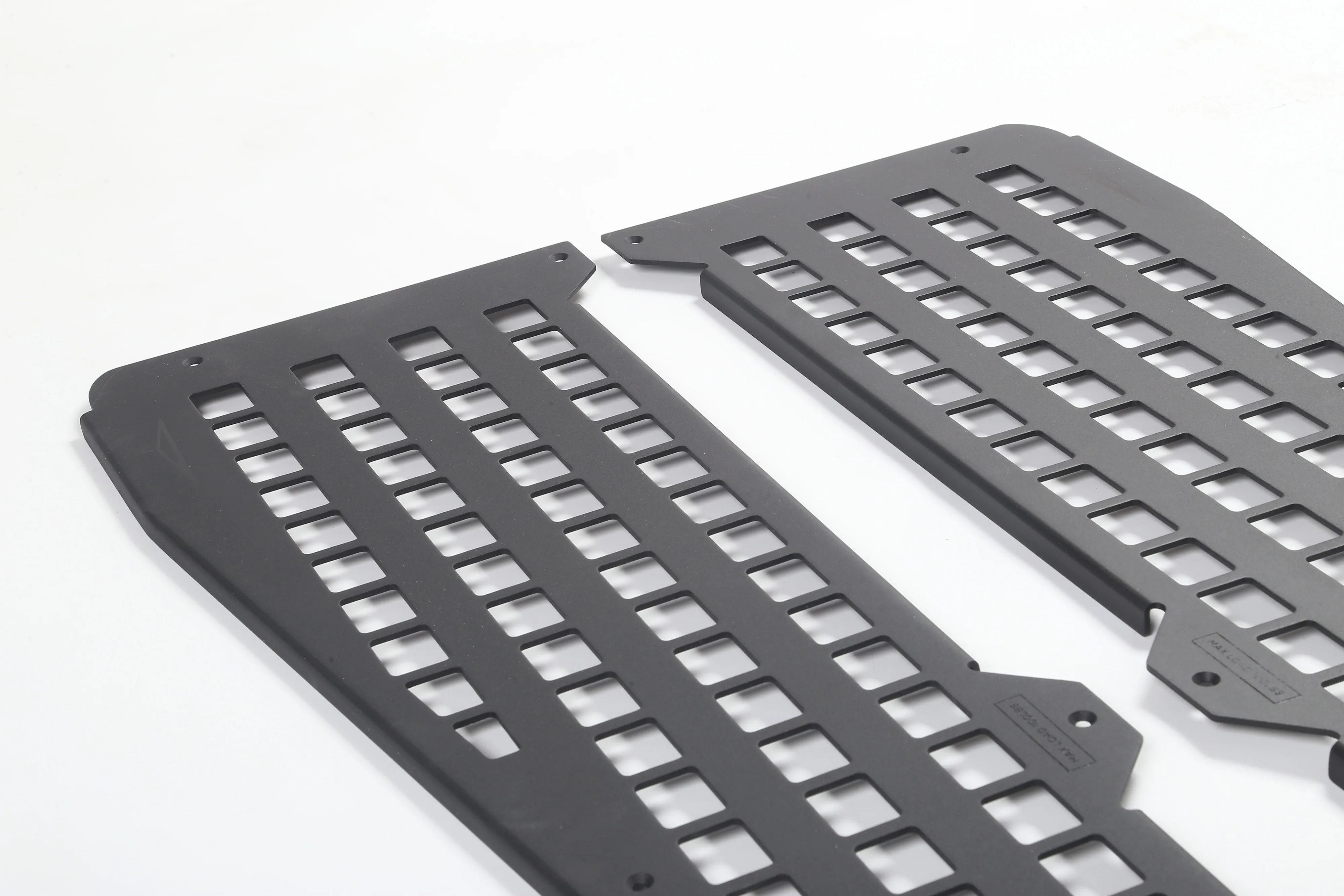 WZAUTO Molle grille guards on both sides of the rear bucket panel Cargo compartment side molle panels for Tesla Cybertruck