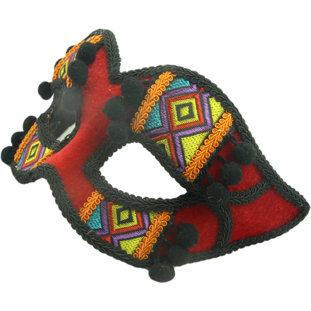 Venetian Mask Masquerade Nightclub Party Hollow Golden Mask Sexy Lace Eye Mask Women Fancy Dress Costume