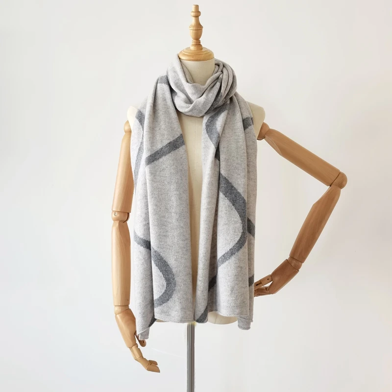 Super Soft Classic Scarf Pure 100% Cashmere Winter Shawls