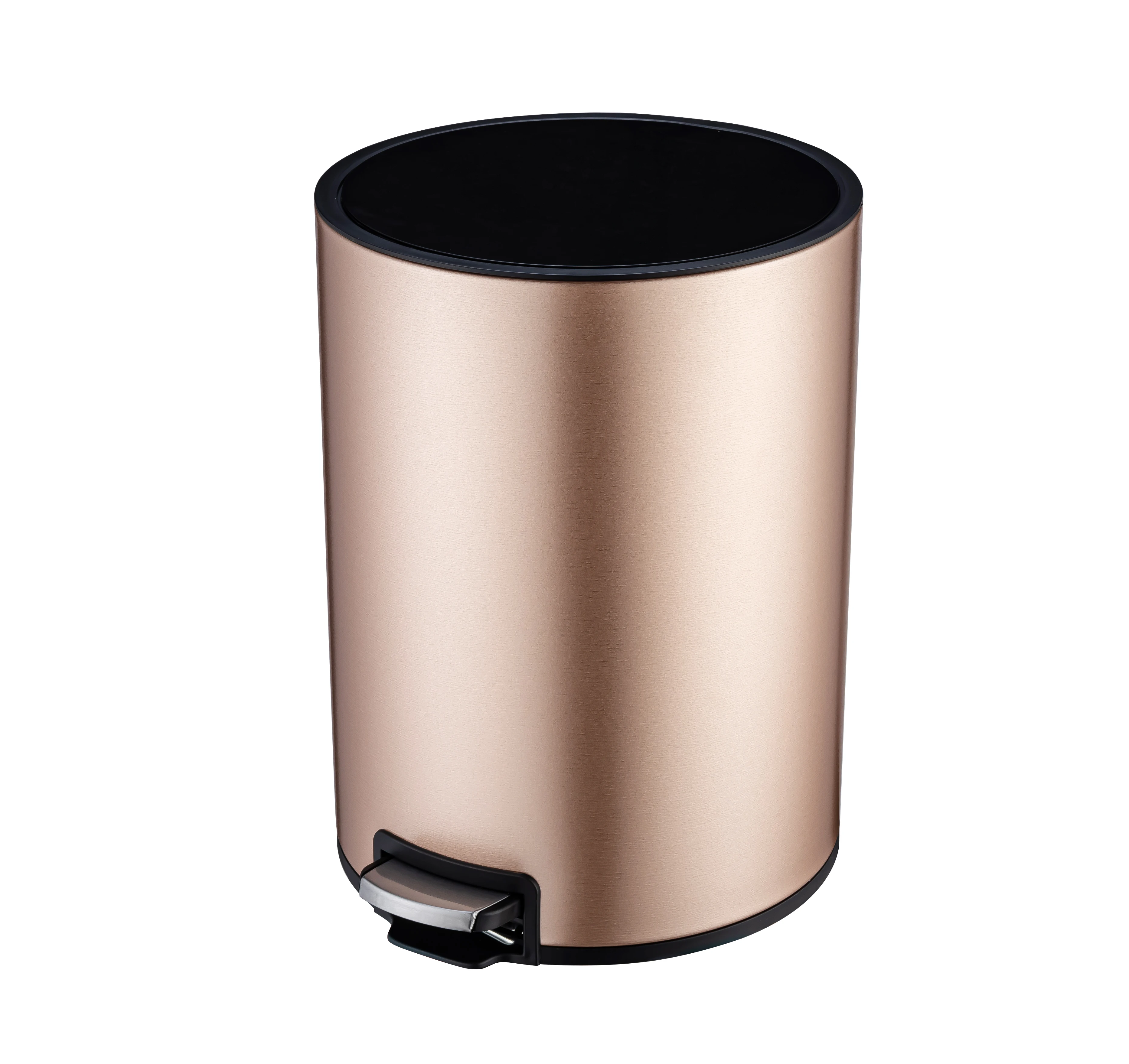
5 Liter sharp color newest design thin lid round waste bin 