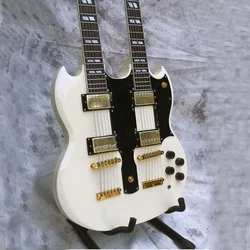 Electric Guitar Double Neck Guitar  6&12 Strings Mahogany Body