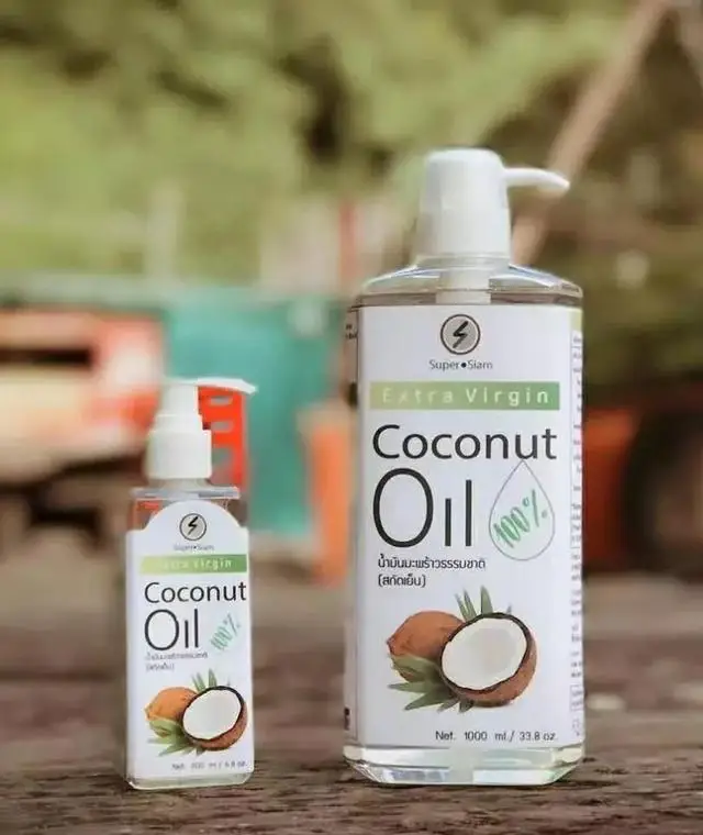 Minsda custom printing  coconut oil bottle packaging label sticker with logo self adhesive label