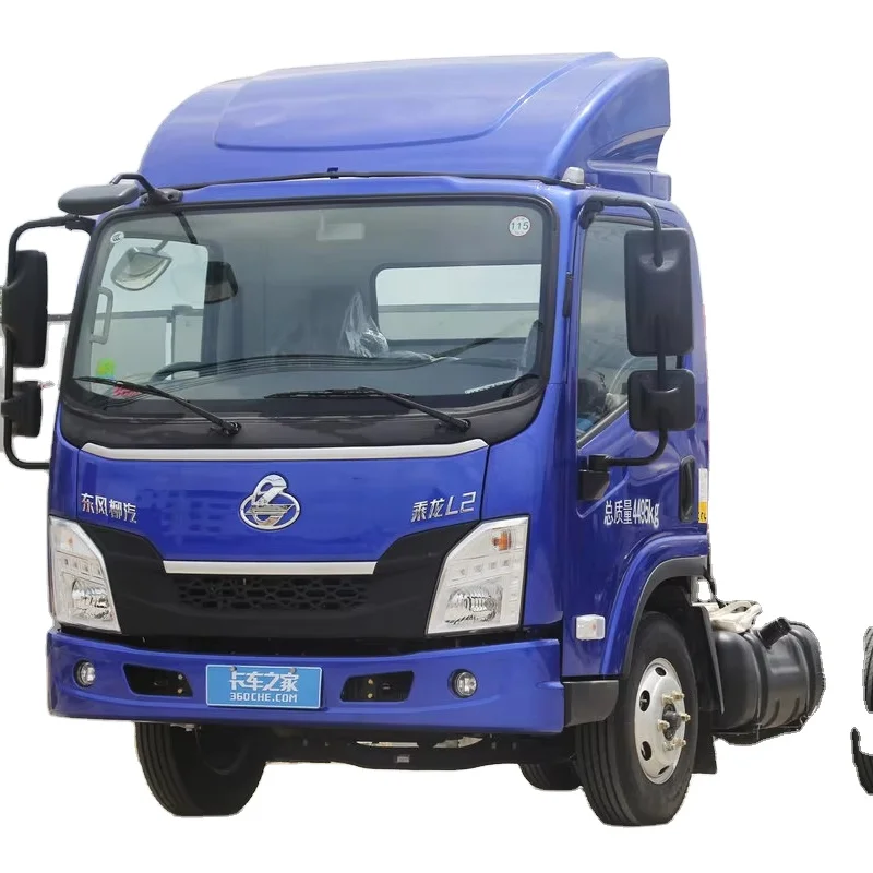 Dongfeng правый руль городской Колоночный грузовой автомобиль дорожная транспортная нагрузка 5-8 тонн дизельный двигатель Isuzu плоский легкий грузовик