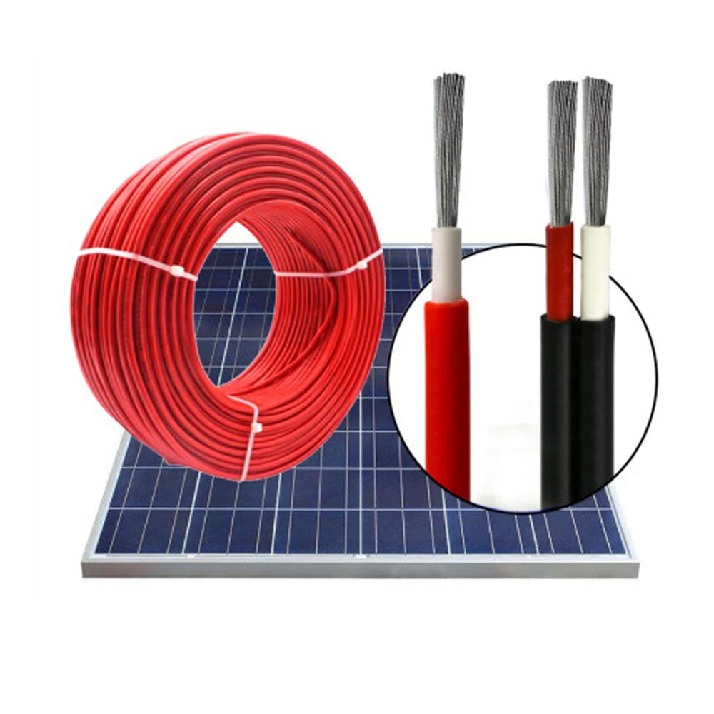 PV1-F 1x4mm2 6mm2 8mm2 10mm2 DC Solar PV Cable 4mm XLPE Cable