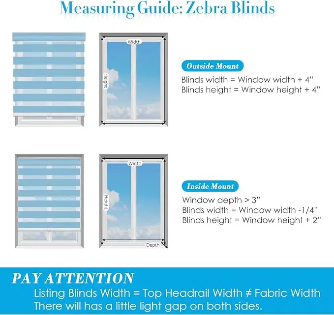 Custom Smart Electric Blackout Zebra Blind Motorized Zebra Blinds Cordless Blinds