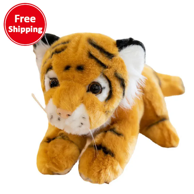 
stuffed animals white Tiger the king peluches cute baby plush soft big eyes toy  (1600250968498)