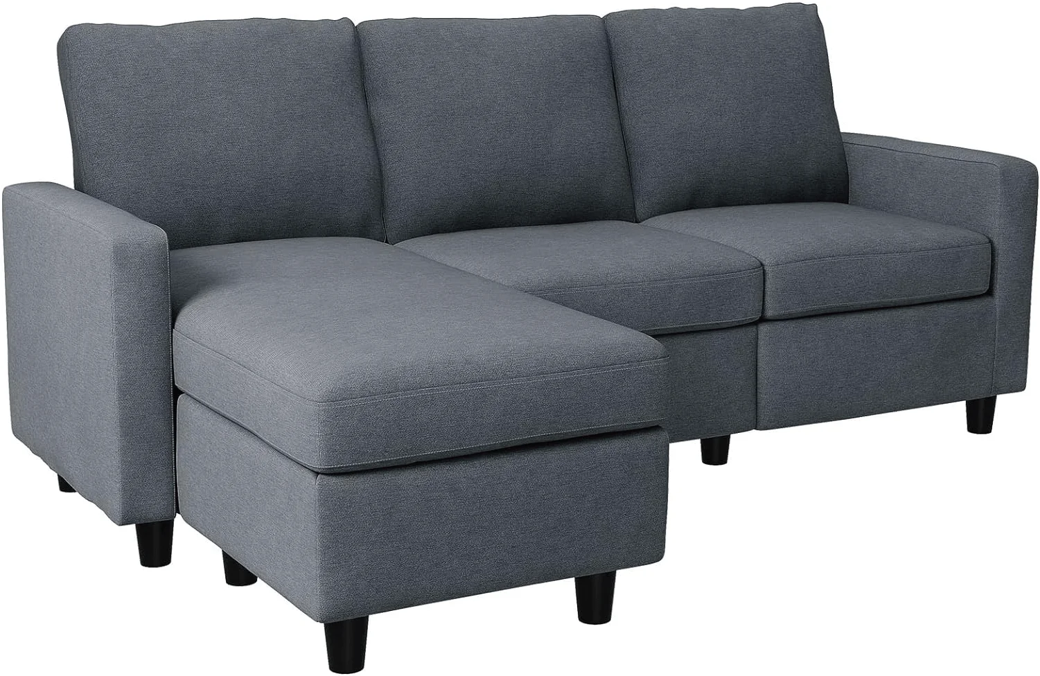SANS Hot sales  Wayfair Convertible Sectional Sofa L Shaped Couch with Reversible Chaise for Small Space