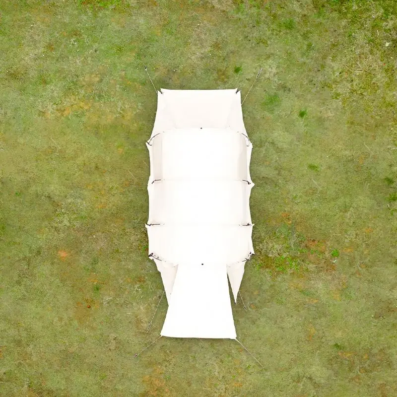 Hot selling outdoor luxury camping two bedroom one hall travel family automatic tent