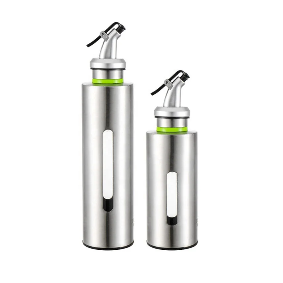 High Quality Stainless Steel Oil Bottle Vinegar and Sauce Dispenser