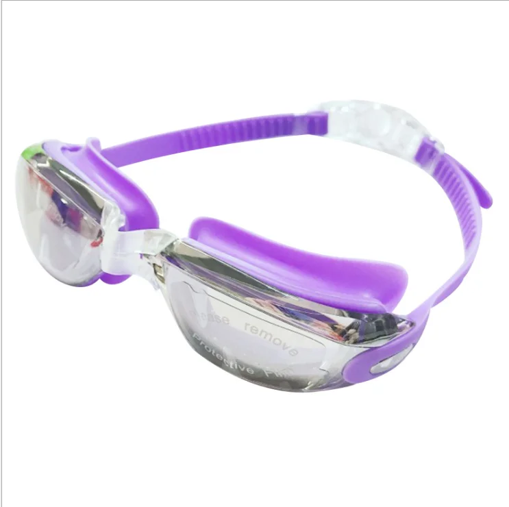 No Leaking Anti Fog UV protection Swim Goggles silicone frames waterproof adult swimming