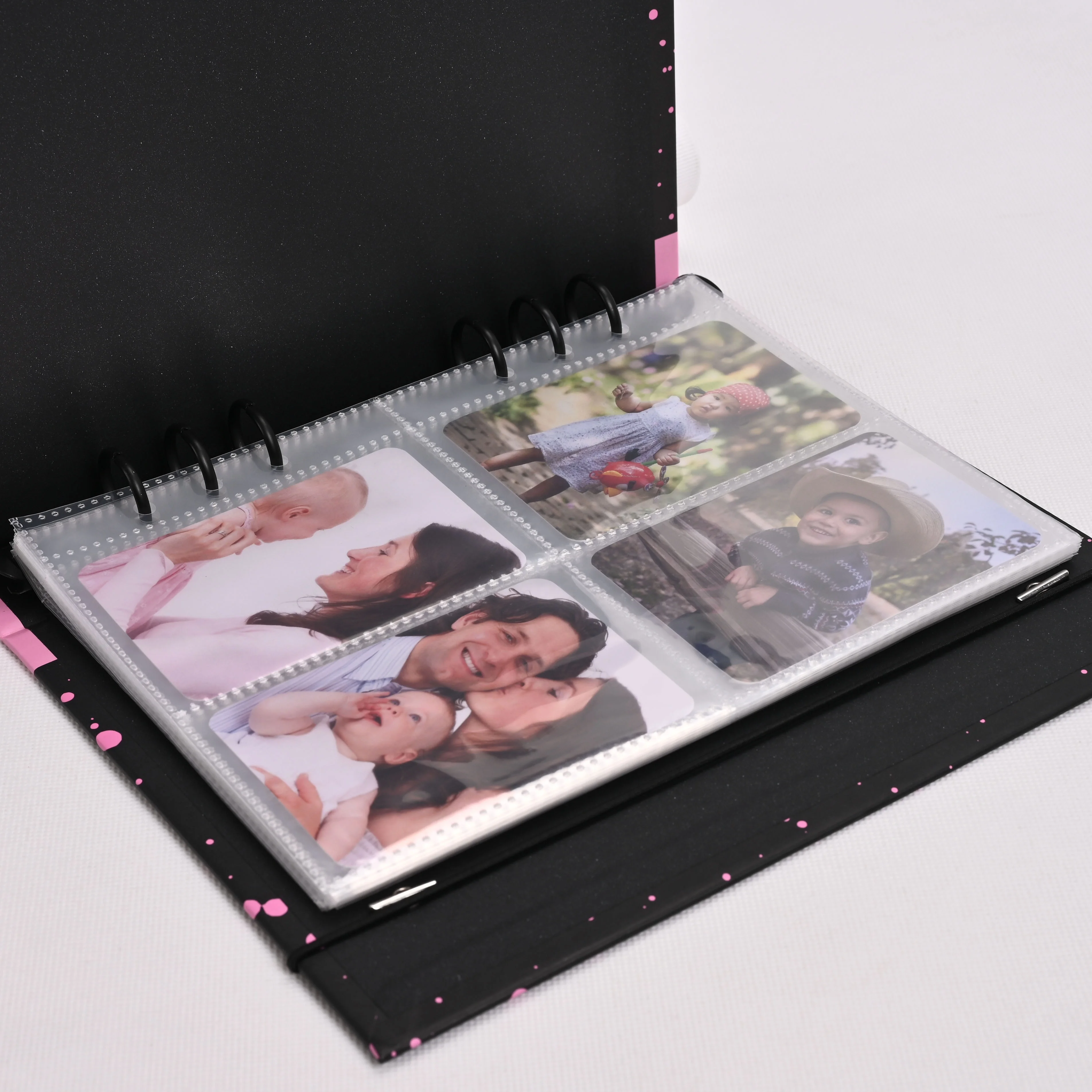A4 A5 A6 A7 Refillable Traveller Journal Binder Cardboard Paper Notebook Shell Snap Button Closure 6 Rings Loose Leaf Case