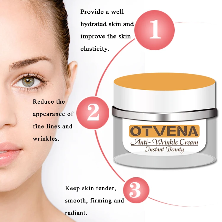 Dropshipping no logo cruelty free skin care anti aging wrinkle removal cream from japan