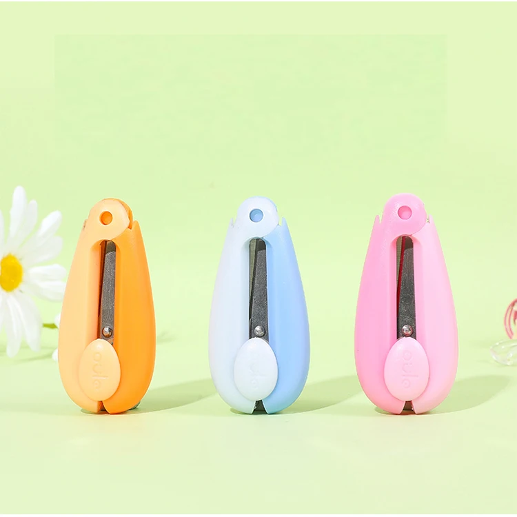 Миниатюрные офисные канцелярские принадлежности, минималистичные офисные принадлежности, удобные индивидуальные миниатюрные ножницы