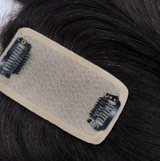 100% Human hair  2x3 2x6 3x5 5x6 Hair Extension Topper Human Hair Toupee New design Wholesale price Silk Base curl Straight