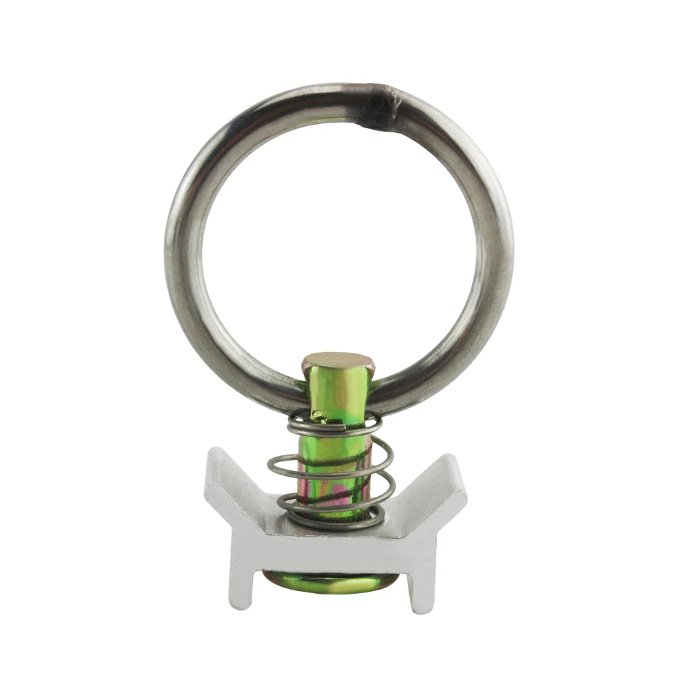 Hot Selling CE Lashing Ring Stainless Steel round O-Ring with Single Stud End Fitting for Aluminum Rail