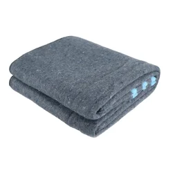 High quality blanket, green color blanket, good design high quality wool blanket
