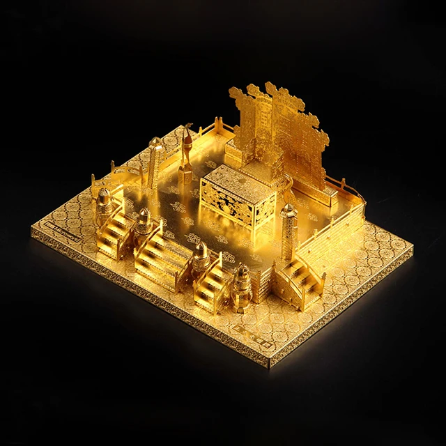 3D metal model puzzle ZhengDaGuangMing Palazzo artificial Copper DIY China souvenirs world architecture building model crafts