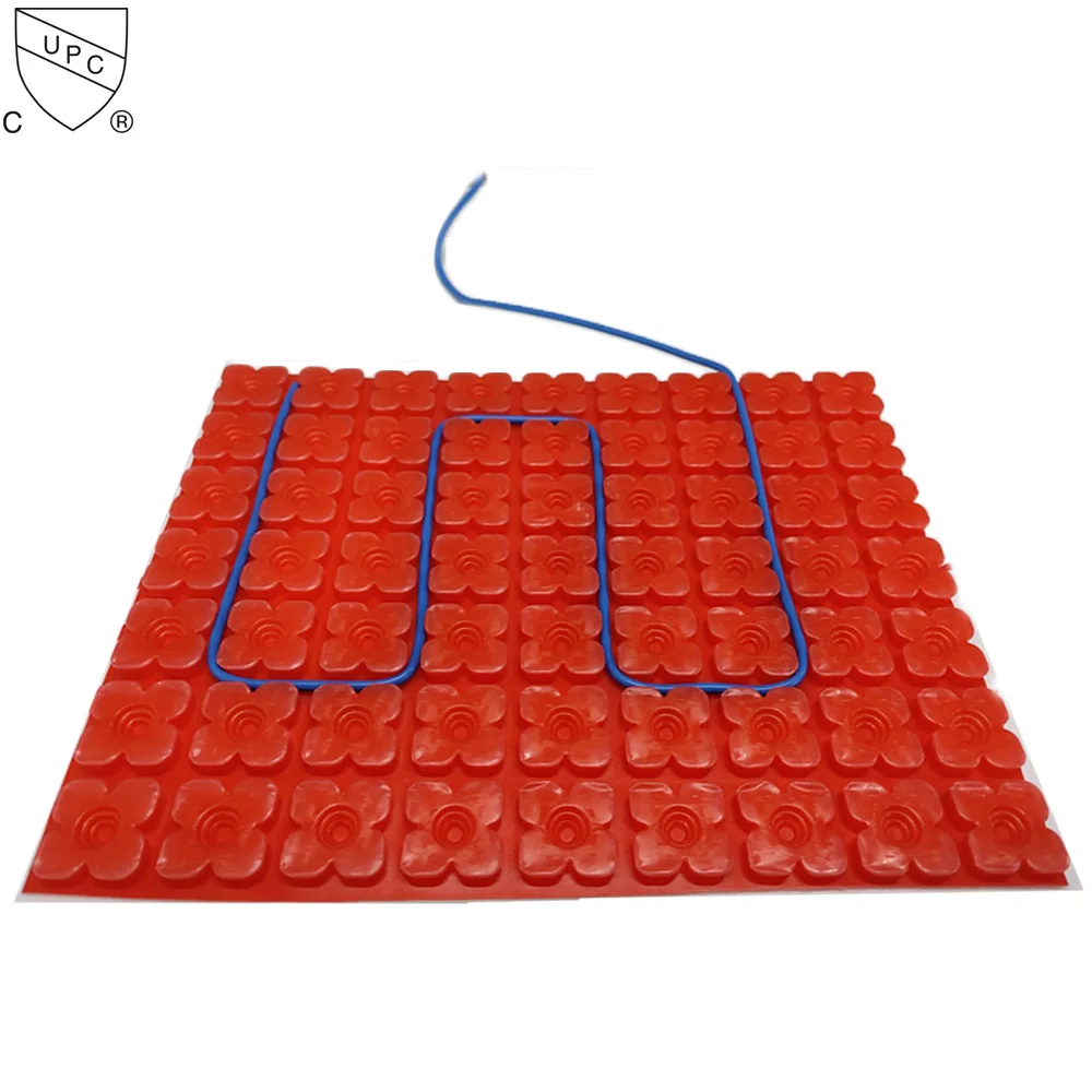 Electric Underfloor Heating Mat,Uncoupling Membrane Waterproof Easy Install Anti Crack Protect Tile Floor Warming UK NA cUPC