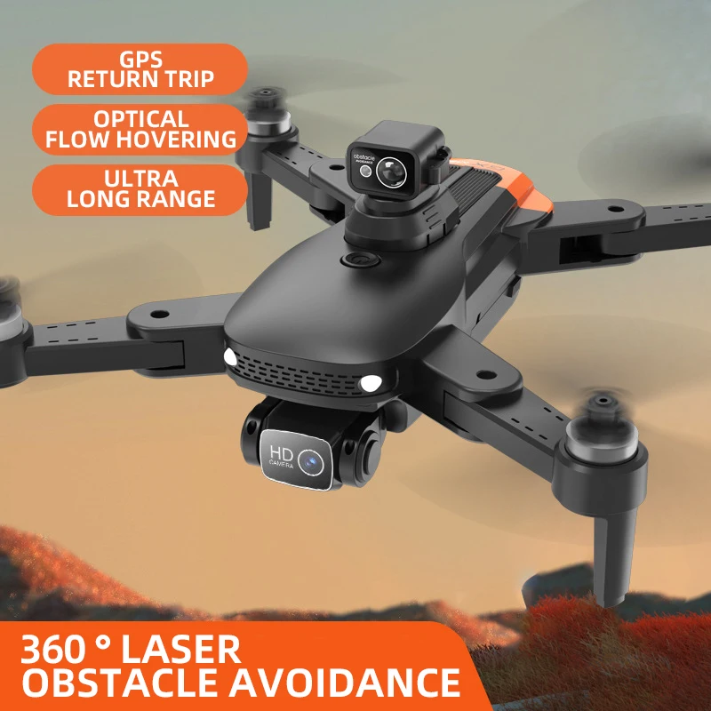 GX AiJH Drone - 4K камера 5-стороннее препятствие Wifi FPV RC для детей