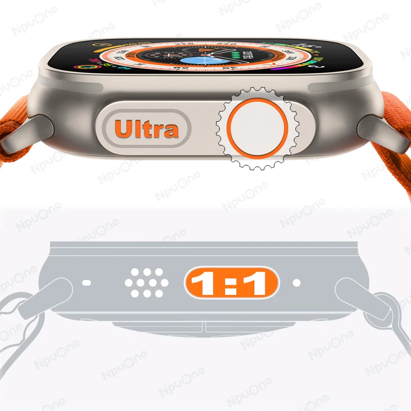 Npuone Series 8 Smartwatch KD99 ZD8 S8 WS8 X8 H10 Z59 HW8 N8 DT8 GS8 MT8 Max Plus Pro reloj inteligente Ultra Smart Watch