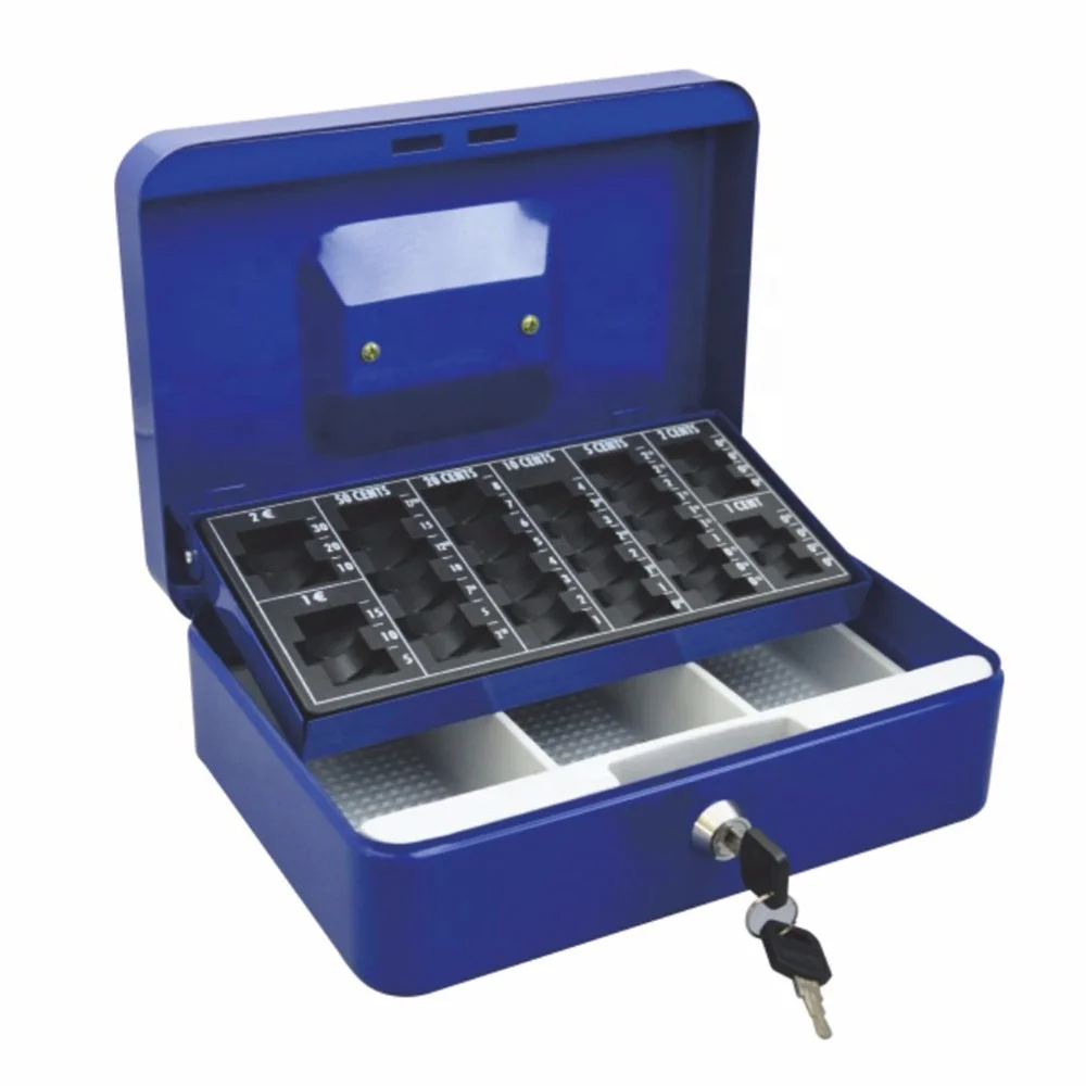 Wholesale Portable  Durable Cash Register  Safe Deposit Cash Box Drawer With Combination Lock
